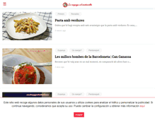Tablet Screenshot of laragazzacolmattarello.com